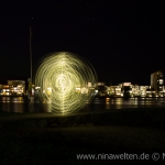 Lightpainting in Kalmar, Sweden