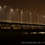 Ölandsbron at night.