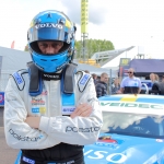 Thed Björk - picture taken at the STCC opening race at Ring Knutstorp in May 2014